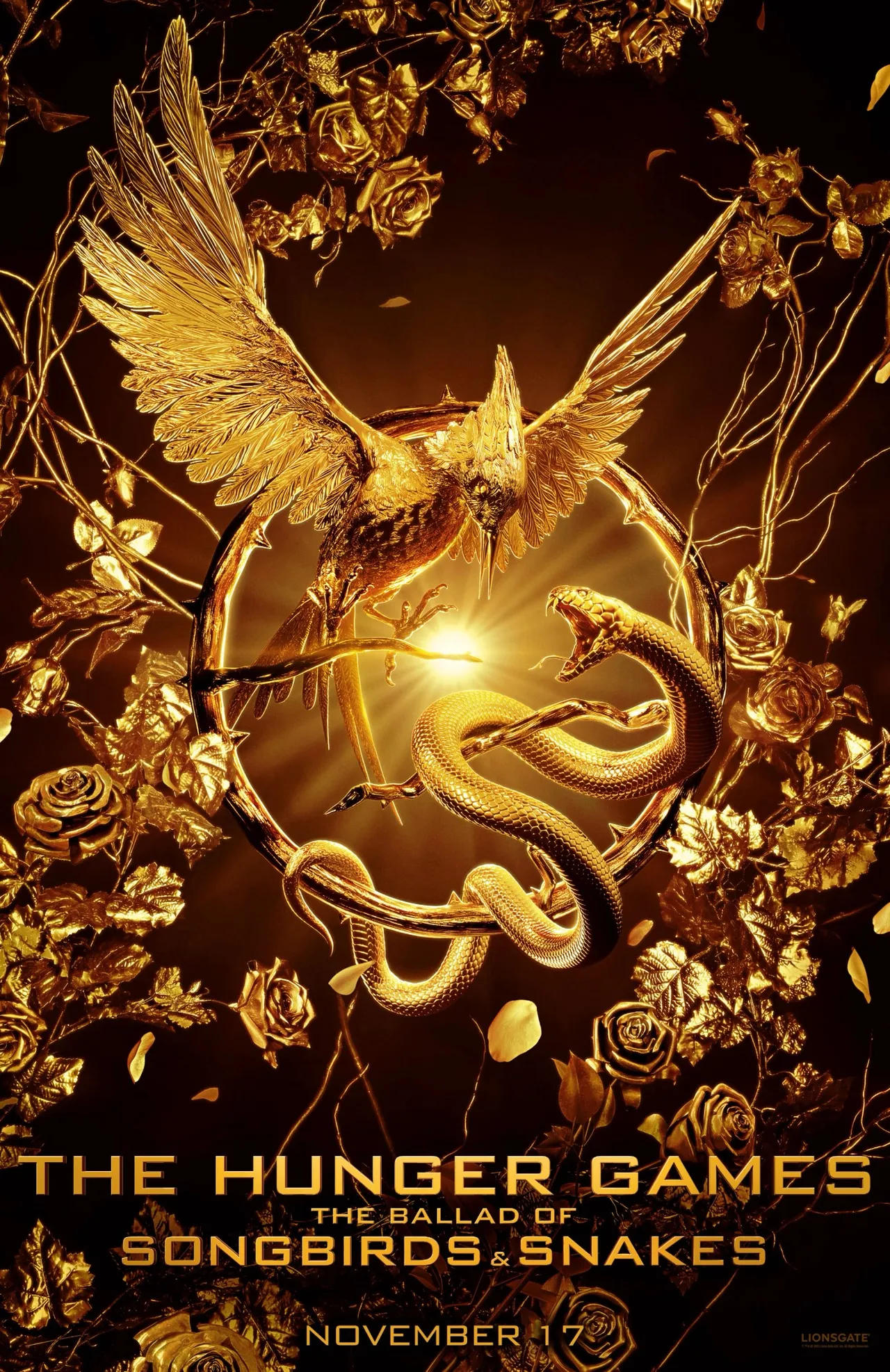 The Ballad of Songbirds and Snakes theatrical poster